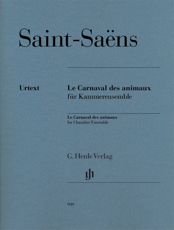 SAINT SAENS C. - EL CARNAVAL DE LOS ANIMALES (ENSEMBLE DE CAMARA) URTEXT
