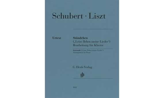 SCHUBERT F (LISZT) . - SERENATA (CON LETRA) STANDEHEN URTEXT DIGITADO