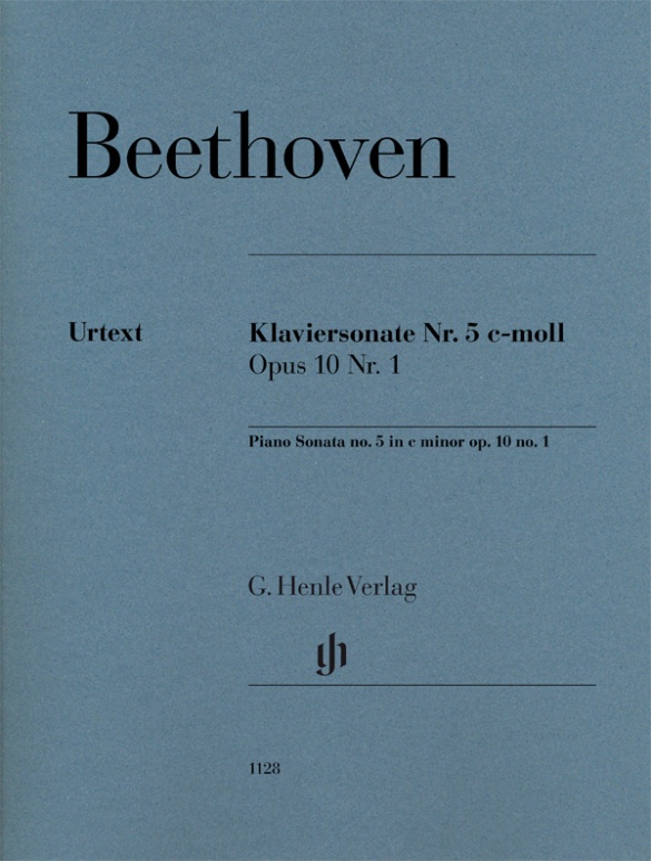 BEETHOVEN L.V. - SONATA Nº5 DO m OP.10 Nº1 URTEXT (P) DIGITADO (PERAHIA)