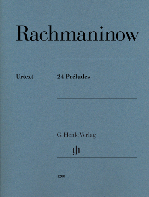 RACHMANINOFF S. - PRELUDIOS COMPLETOS 24 (P) URTEXT