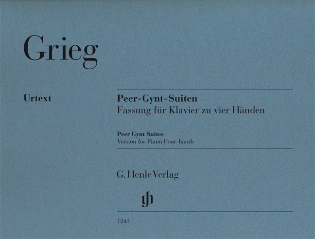 GRIEG E. - SUITE PEER-GYNT PIANO 4 MANOS URTEXT