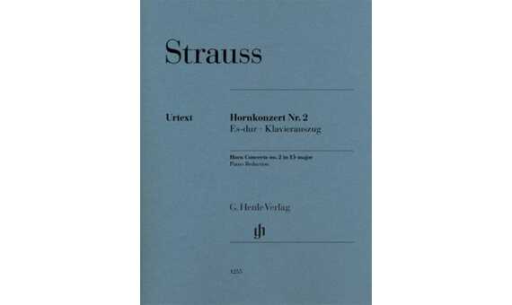 STRAUSS R. - CONCIERTO Nº2 MIb M URTEXT