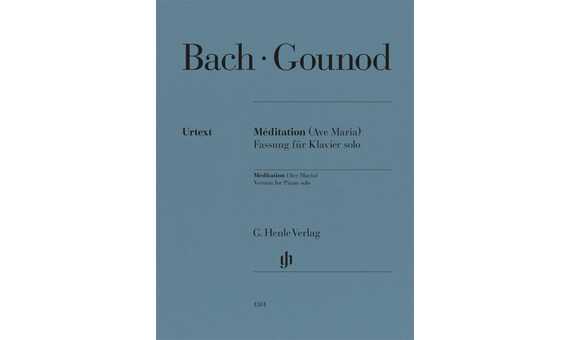 BACH-GOUNOD - MEDITACION AVE MARIA Y AVE MARIA URTEXT