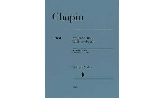 CHOPIN F. - VALS LA m (DESCUBIERTO EN 2024) URTEXT