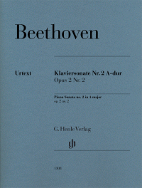 BEETHOVEN L.V. - SONATA Nº 2 LA M OP.2 Nº.2 URTEXT