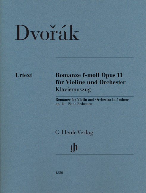 DVORAK A. - ROMANZA FA M OP.11 VIOLIN URTEXT