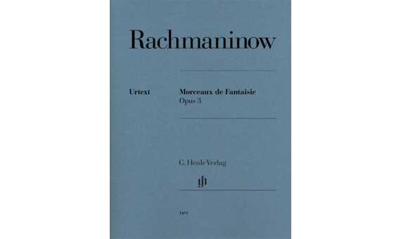 RACHMANINOFF S. - PIEZAS DE FANTASIA OP.3 URTEXT