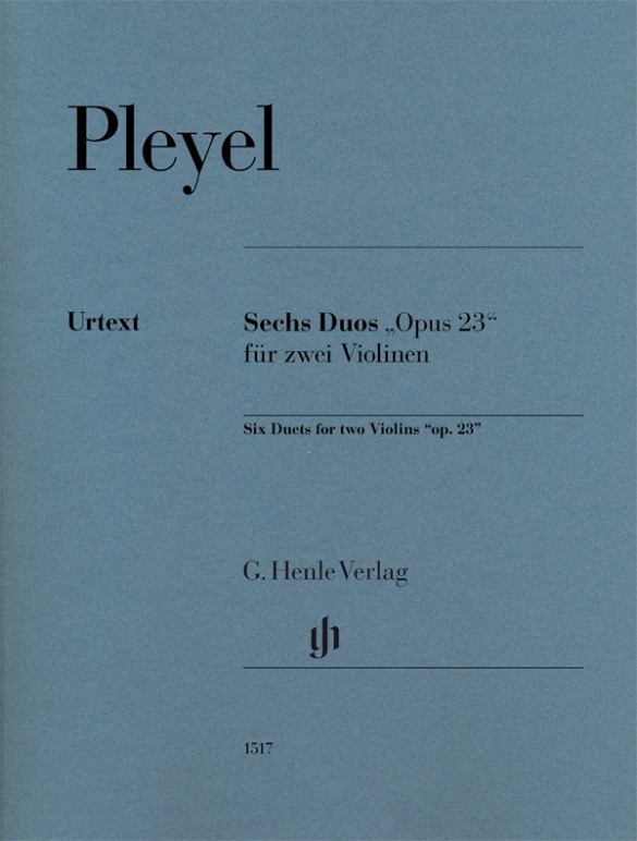 PLEYEL I. - DUOS OP.23 (2 VIOLINES) URTEXT (6) URTEXT