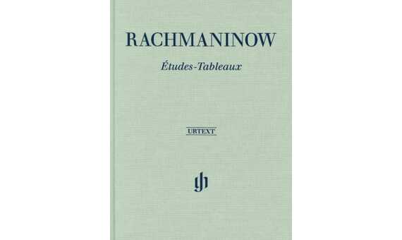 RACHMANINOFF S. - ESTUDIOS TABLEAUX - OP.33/39 URTEXT (ENCUADERNADO TELA)