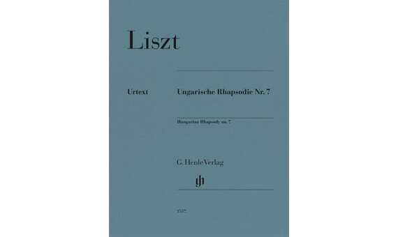 LISZT F. - RAPSODIA HUNGARA Nº7 RE m URTEXT