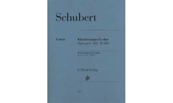 SCHUBERT F. SONATA MI BEMOL M OP.POS.122 D 568 URTEXT