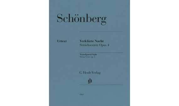 SCHOENBERG A. - VERKLARTE NACHT (NOCHE TRANSFIGURADA) - OP.4 (SEXTETO) URTEXT