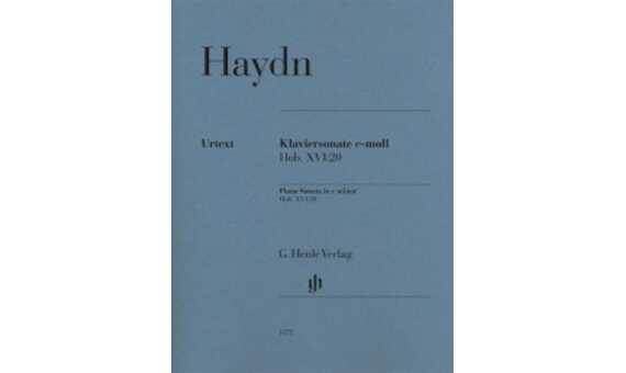 HAYDN J. - SONATA DO m HOB.XVI: 20 URTEXT