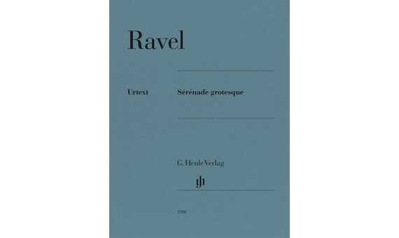 RAVEL M. - SERENATA GROTESCA URTEXT DIGITADO (PIANO)