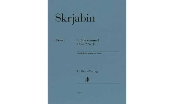 SCRIABINE A. - ESTUDIO DO # m.2 Nº1 (URTEXT)