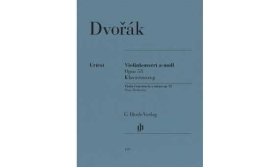 DVORAK A. - CONCIERTO LA m OP53 URTEXT VIOLIN Y PIANO