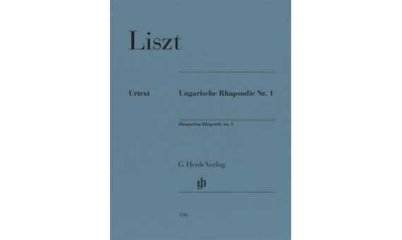 LISZT F. - RAPSODIA HUNGARA Nº1 DO# m URTEXT