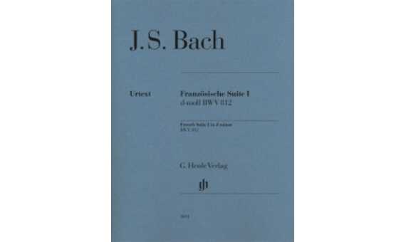 BACH J.S - SUIT FRANCESA Nº 1 RE m BWV 812 URTEXT (DIGITADA)