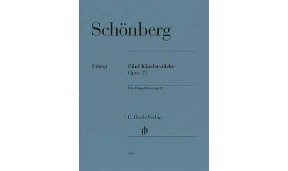 SCHOENBERG A. - PIEZAS (5) - OP.23 URTEXT