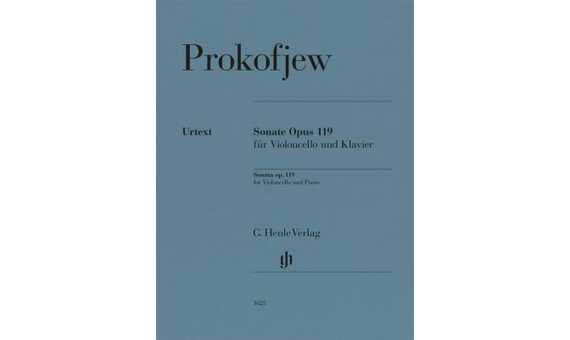 PROKOFIEFF S. - SONATA DO M - OP.119 VIOLONCHELO URTEXT