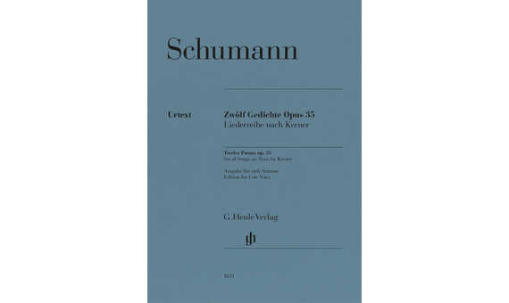 SCHUMANN R. - POEMAS (CANCIONES) SOBRE TEXTO KERNER OP.35 (12) VOZ BAJA