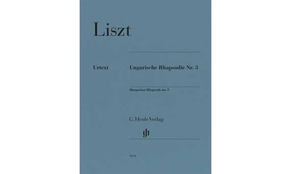 LISZT F. - RAPSODIA HUNGARA Nº 3 URTEXT