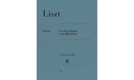 LISZT F. - JUEGOS DE AGUA Y VILLA ESTE - URTEXT (P) DIGITADO