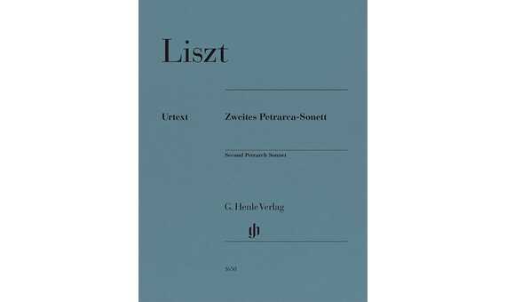 LISZT F. - 2º SONETO DE PETRARCA - URTEXT (DIGITADO) PIANO