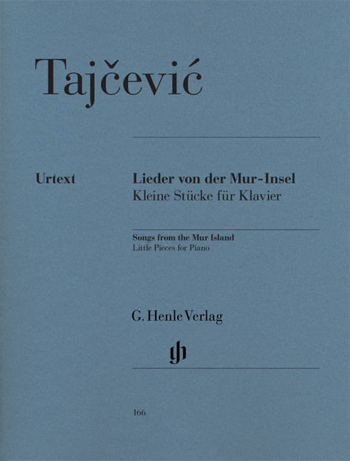 TAJCEVIC M. - CANCIONES "THE MUR ISLAND" - URTEXT (P)