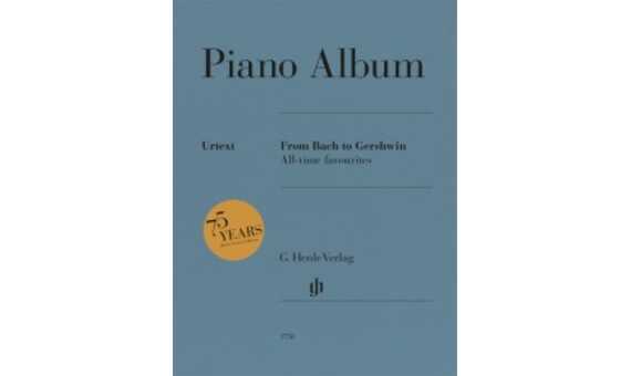 ALBUM - DE BACH A GERSHWIN FAVORITOS DE TODOS LOS TIEMPOS PIANO (URTEXT)