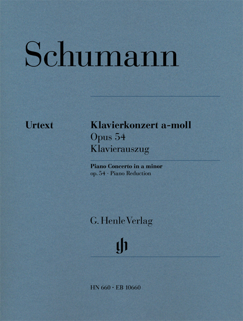 SCHUMANN R. - CONCIERTO LA m - OP.54 URTEXT