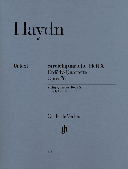 HAYDN J. - CUARTETOS DE CUERDA V.10 - OP.76