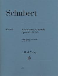 SCHUBERT F. - SONATA LA m URTEXT - OP.42