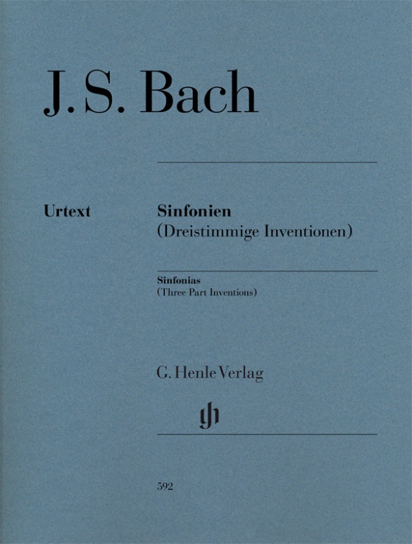 BACH J.S. - SINFONIAS (15) URTEXT - BWV.787-801 no pedir cambia a HVE592