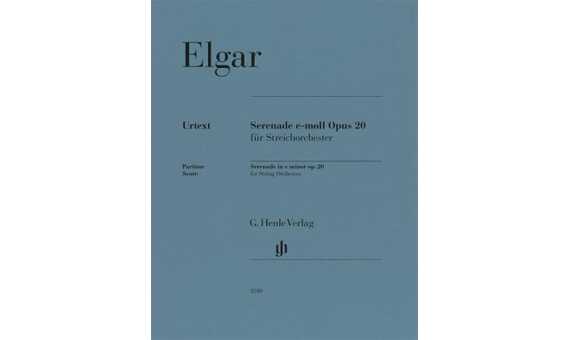 ELGAR E. - SERENATA CUERDAS MIm OP.20 URTEXT (DIRECTOR)