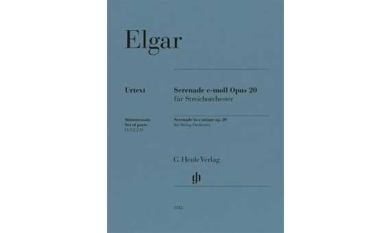 ELGAR E. - SERENATA CUERDAS MIm OP.20 URTEXT (JUEGO DE PARTES)