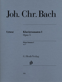 BACH J.C. - SONATAS V.1 OP.5 URTEXT -