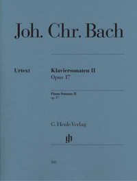 BACH J.C. - SONATAS V.2 OP.17 URTEXT -