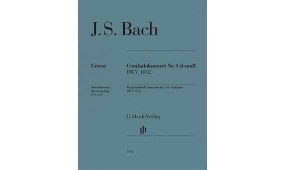 BACH J.S - CONCIERTO RE M BWV 1052 Nº 1 (CEMBALO) PARTES URTEXT