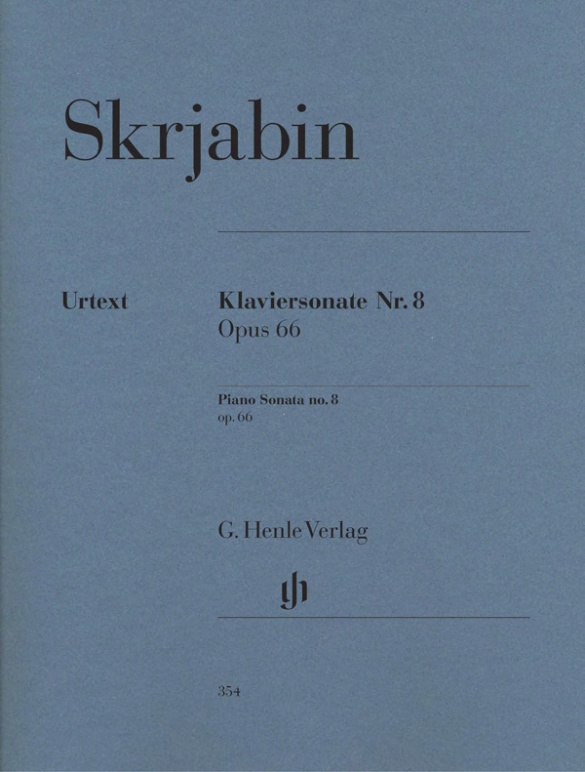 SCRIABINE A. - SONATA Nº8 OP.66 URTEXT -