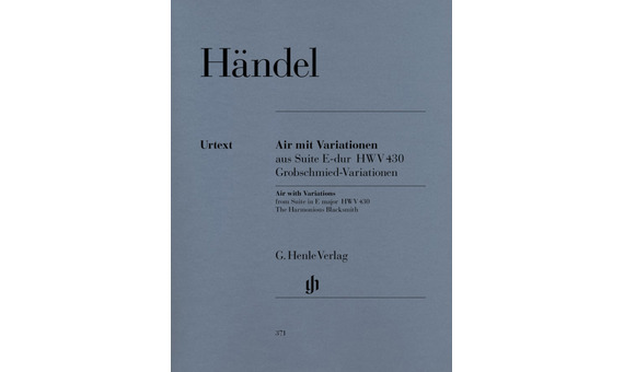 HANDEL G.F. - ARIA CON VARIACIONES HERRERO ARMONIOSO HWV430