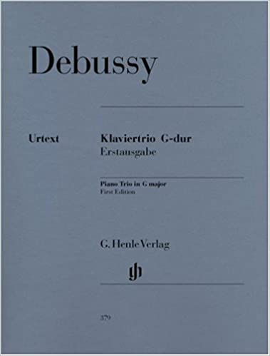 DEBUSSY C. - TRIO SOL URTEXT (SC+PT) V/VCP -