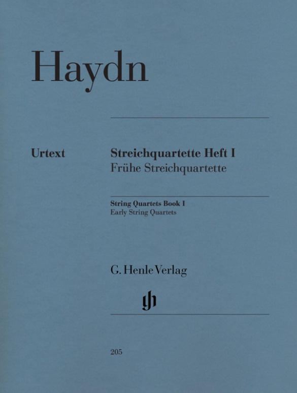 HAYDN J. - CUARTETOS V.1 URTEXT (PT) 2V/VA/VC -