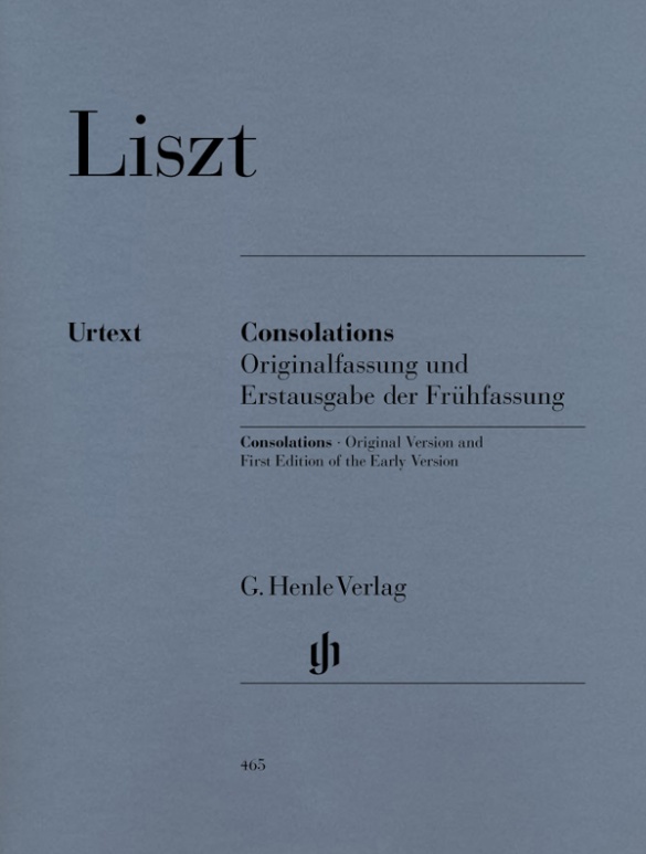 LISZT F. - CONSOLACIONES (6) - URTEXT (P)