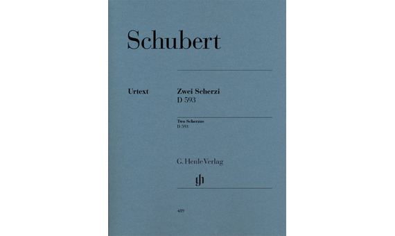 SCHUBERT F. - SCHERZOS (2) D593 URTEXT