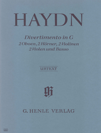 HAYDN J. - DIVERTIMENTO SOL M URTEXT (SC+PT) -