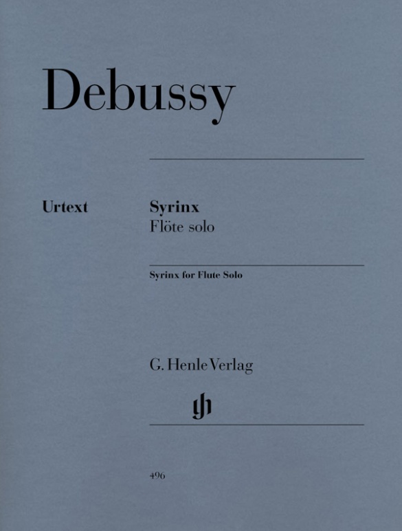 DEBUSSY C. - SYRINX URTEXT - (FL)