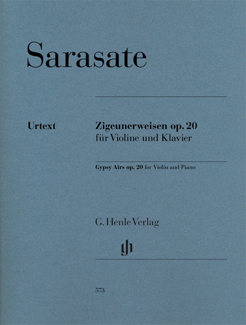 SARASATE P. - AIRES GITANOS OP.20 URTEXT -