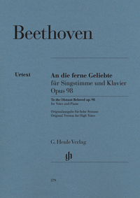 BEETHOVEN L.V. - AL LEJADO AMADO OP.98 - URTEXT (VOZ Y PIANO)
