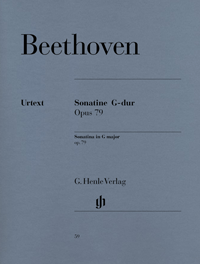 BEETHOVEN L.V. - SONATA Nº25 SOL M OP.79 URTEXT - (P)